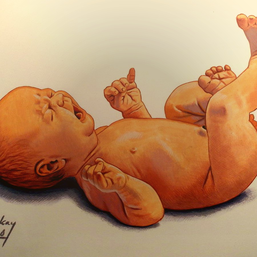 Newborn portrait