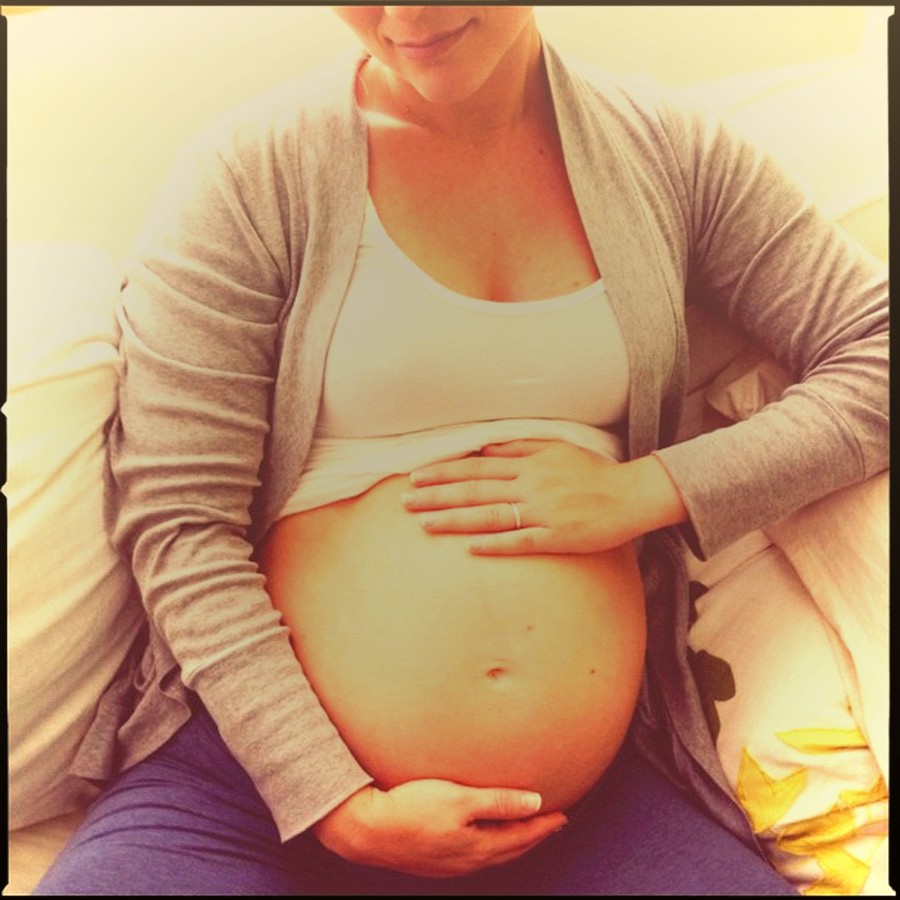 Pregnant silhouette